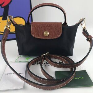 Longchamp Tote Bag Shoulder Bag Pliage XS Mini Bag Black
